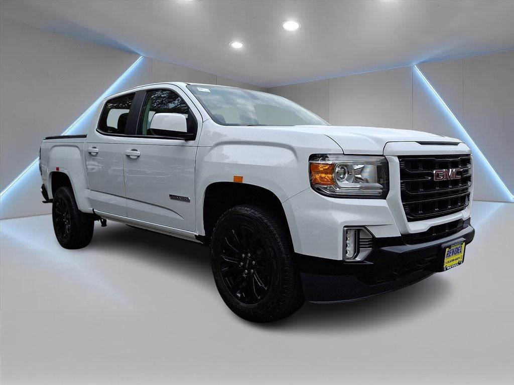 2022 GMC Canyon — rear three-quarter view