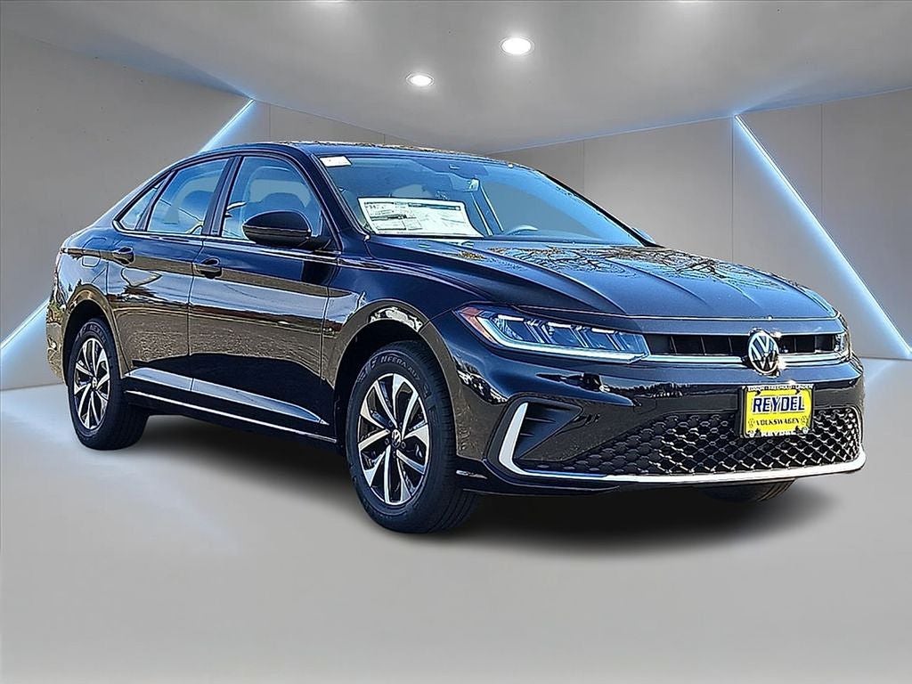 2026 Volkswagen Jetta — rear three-quarter view